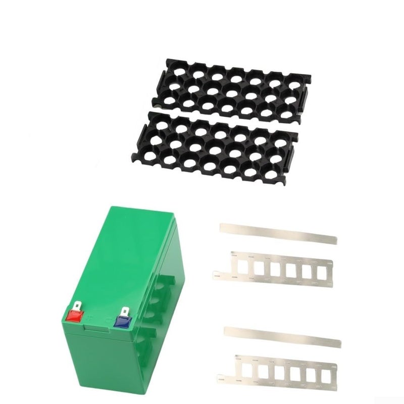 Yellow ABS Battery Case Holder 12V 7Ah For 18 650 Cells DIY Battery Pack Electronics Projects - Image 3