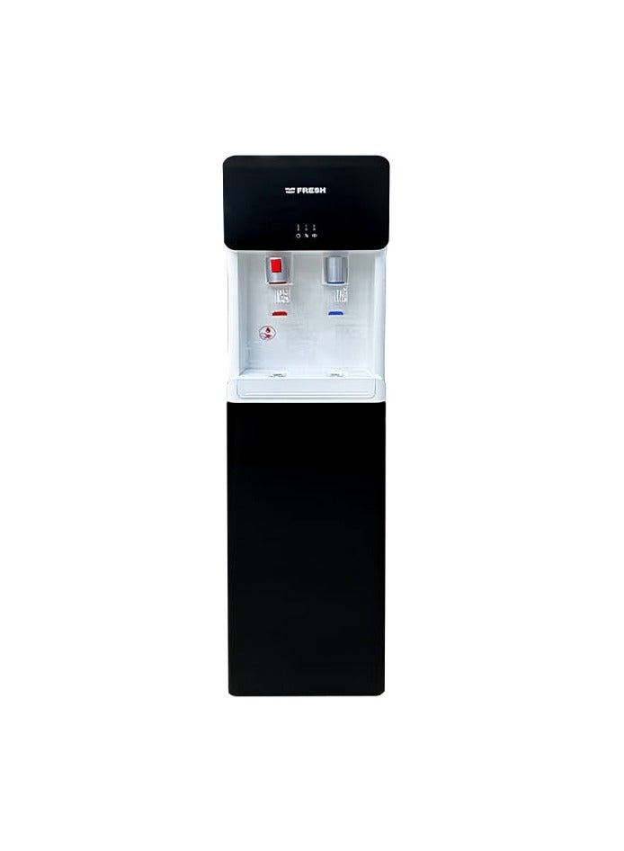 Fresh Hot & Cold Water Dispenser, 2 Taps, Black - FW-17VFBW