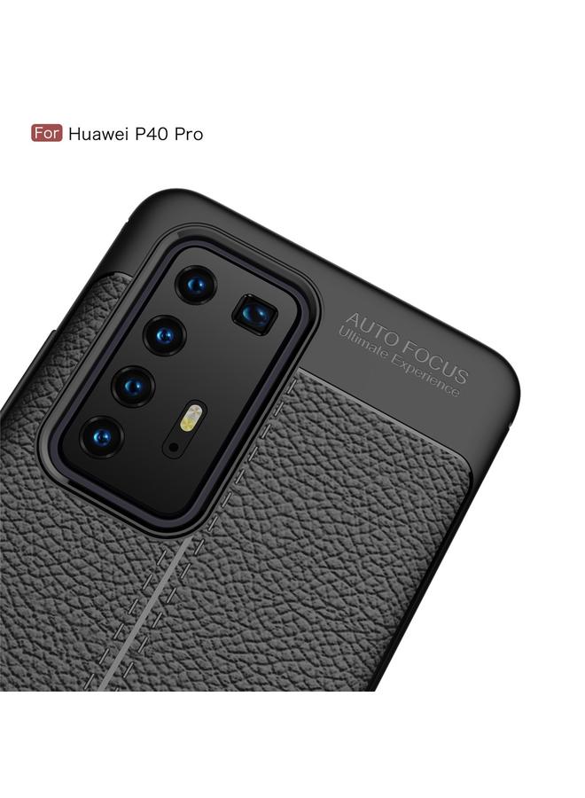 erorex Case For Huawei P40 Pro Litchi Texture TPU Shockproof Case - Image 2