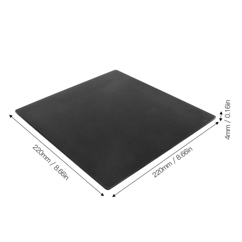 لوح سرير زجاج مقوى لطابعة ثلاثية الأبعاد، التصاق ممتاز، 235x235x4 مم - Image 5