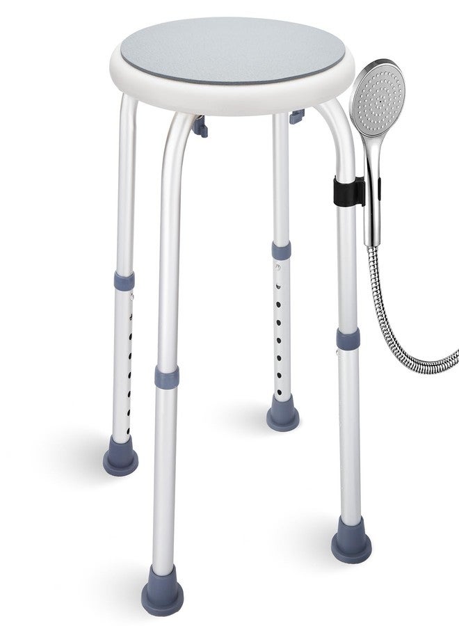 pxsulliao Adjustable Bath Seat, Bathroom Bathtub Shower Chair Stool for Elderly and Disabled, Seniors Tub Transfer Bench for Inside Shower (Grey, Basic Version) - Image 1
