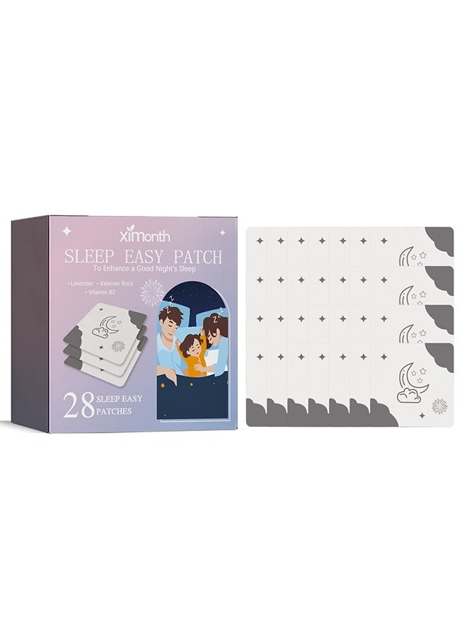 ximonth 28 Pcs - Sleep Patches, Deep Sleep Patches For Adults, Natural Deep Sleep Patches With Quick Acting Ingredients, Sleep Patches For Women, Men And Seniors - Image 1