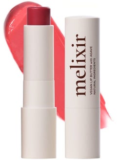 Vegan Lip Butter #05 Dewy Rose(Tinted) (+11 more colors), Bee Free, Petrolatum Free, Deep Nourishing Plant-Based Vegan Chapstick, Vegan Lip Balm for Dry, Cracked and Chapped Lips, Moisturizing
