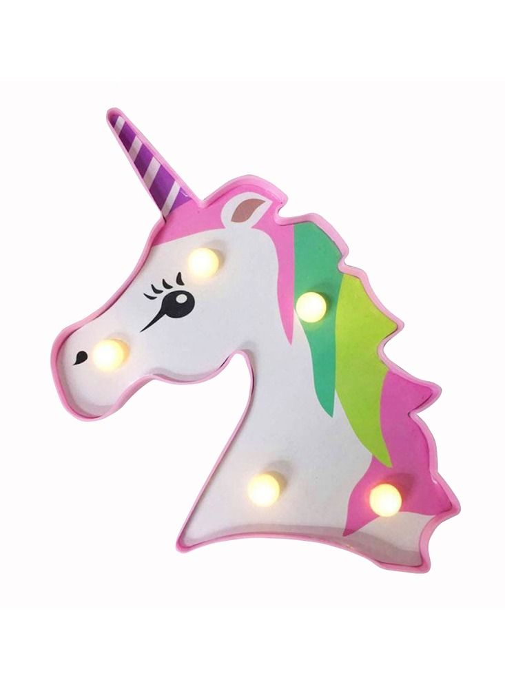سلة يونيكورن مضيء بتصميم ملون - Image 1