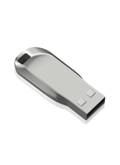 ماركة غير محددة صفارة معدنية مقاومة للماء USB USB مفتاح سلسلة USB 8G 16G 32G 64G 512g 2TB 1TB - اللون: أسود - السعة: 32G-128GB  - Image 3
