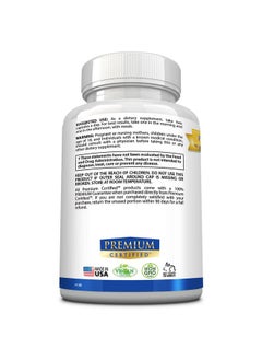 Premium Certified Premium Certified Immune Booster - Immune System Support Supplement - Vitamins A, C, D3 & E, Echinacea, Mushroom Complex, Zinc Plus BioPerine - 60 Vegan Capsules - Made in The USA  - Image 5