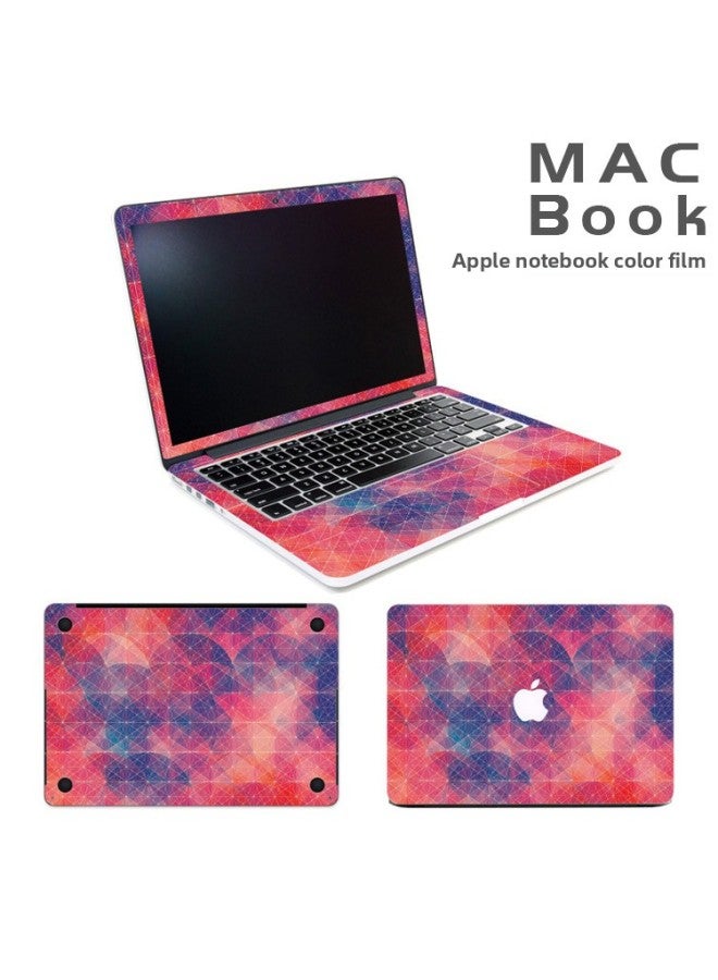 Suitable For Macbook Pro Air Sticker Shell Film For Apple Notebook Sticker 11 12 13 15 Inch-Color:Mac Book