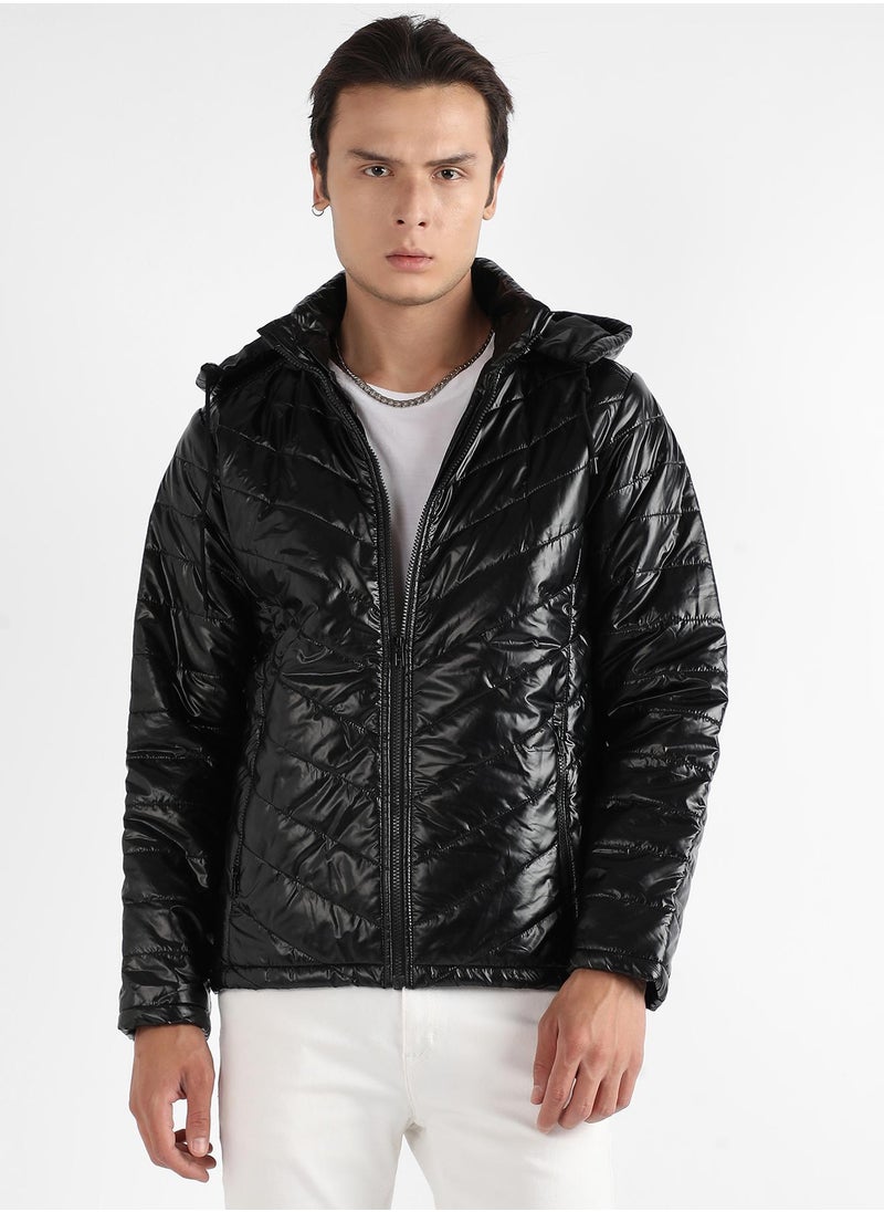 Men's Black Zip-Front Quilted Puffer Jacket - pzsku/ZE3797AC04E18BEB72219Z/45/_/1741608927/18534792-b033-41d9-a122-0c2282460f2f