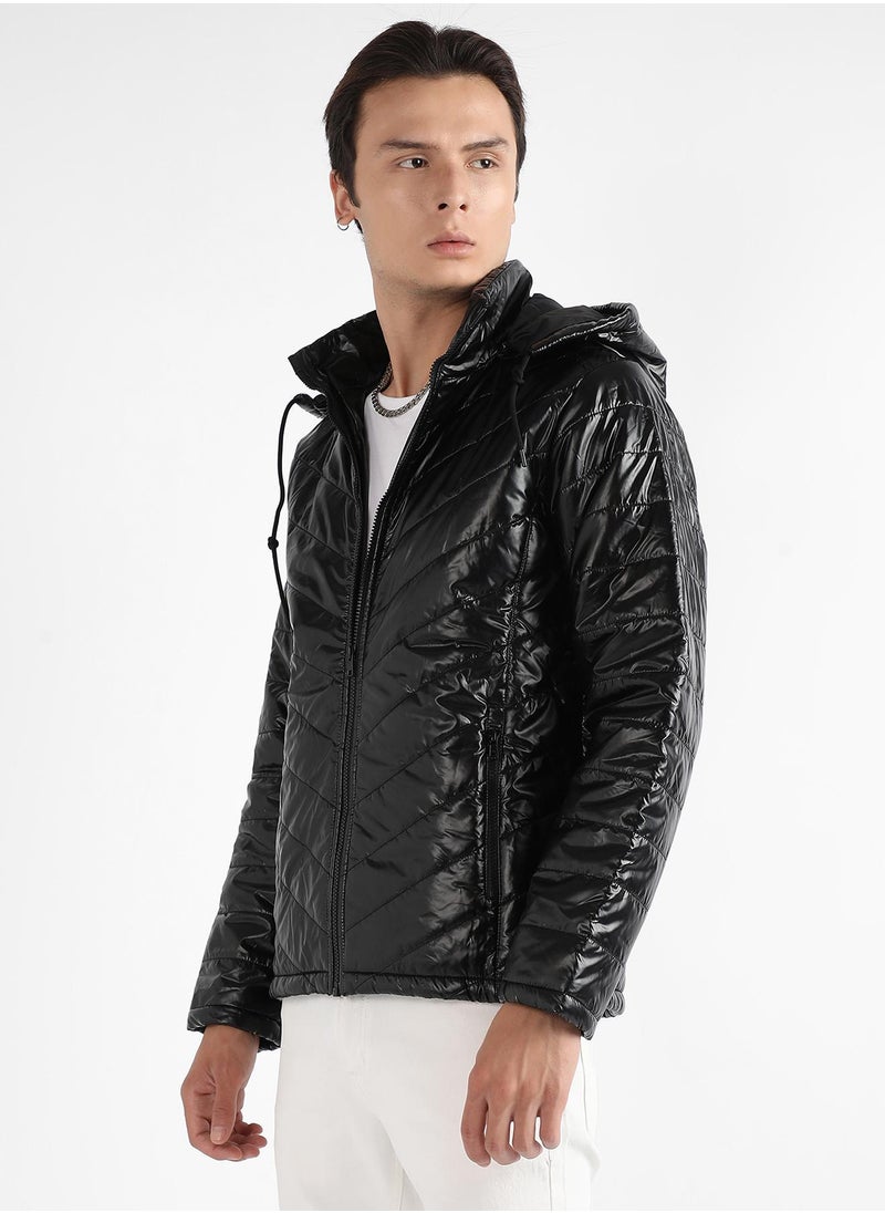 Men's Black Zip-Front Quilted Puffer Jacket - pzsku/ZE3797AC04E18BEB72219Z/45/_/1741608928/7fde00d0-b087-4ca1-8dd7-bf20b8563671