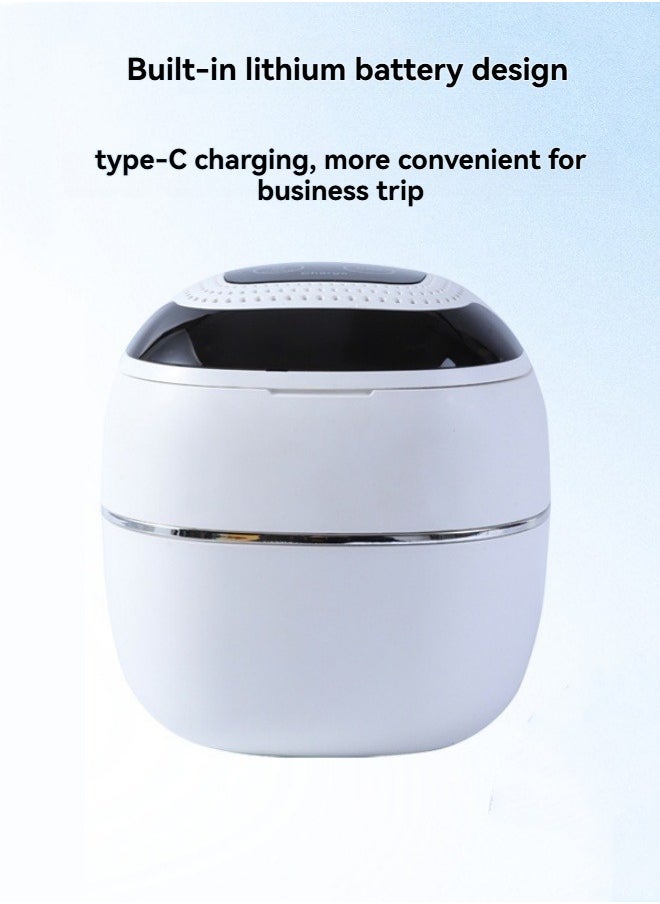 M MIAOYAN Portable rechargeable ultrasonic cleaning machine UV sterilizer braces pacifier cleaning machine  - Image 2