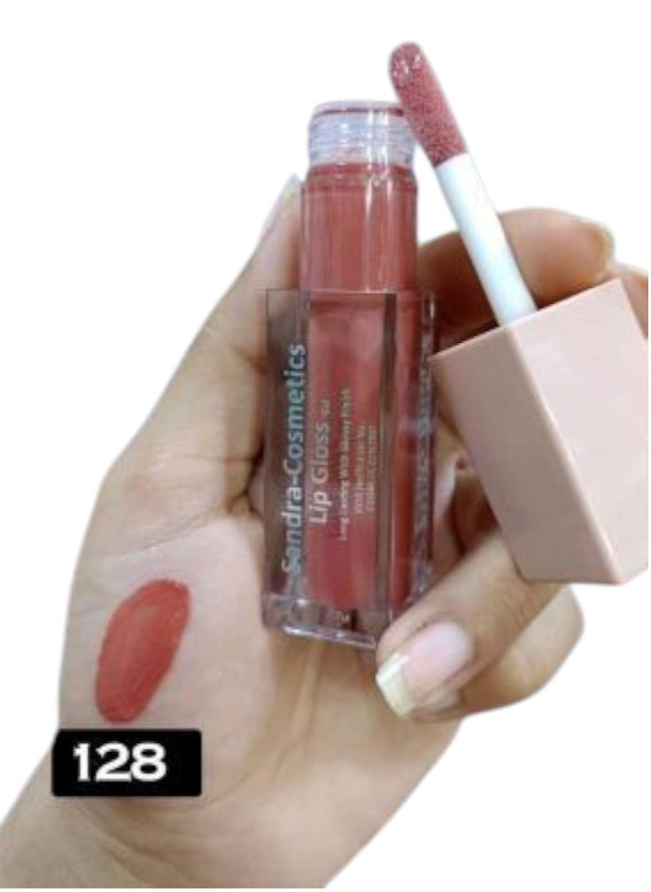 Sandra Sandra Lip Gloss Gel Sandra Long Lasting - No:  128 