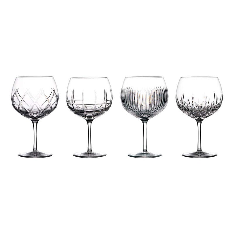 Waterford Waterford Gin Journeys Balloon Set of 4 Mixed Patterns 