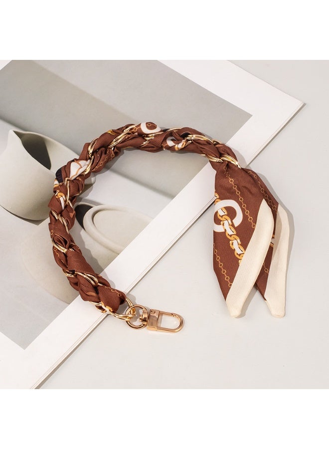 NIBEMINENT Beaded Phone Lanyard, Anti Lost Removable Wrist Strap,Chain Scarf Bracelet Pendant,Phone Keychain Lanyard,4/Green System