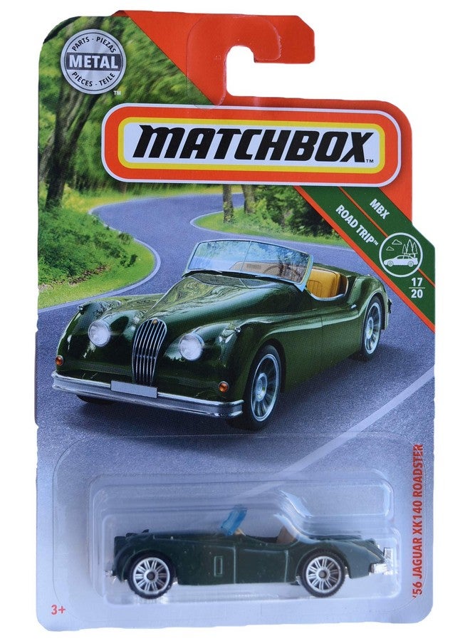 Matchbox '56 Jaguar XK140 Roadster 17/20, Dark Green - Image 1
