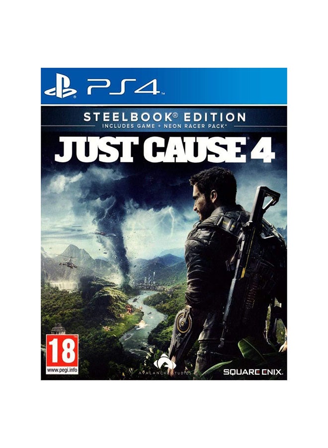 سكوير انيكس لعبة Just Cause 4 Steelbook Edition (إصدار عالمي) - playstation_4_ps4 - Image 1