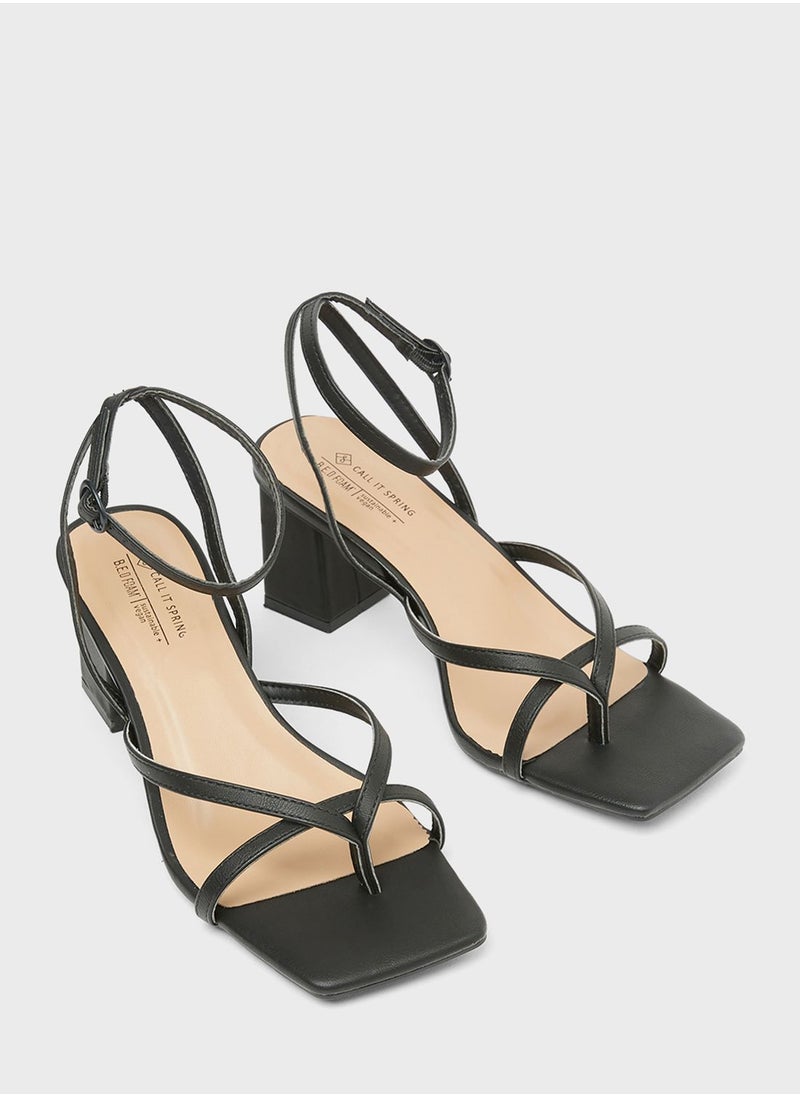 CALL IT SPRING - Kianna Mid Heeled Mules - Image 1
