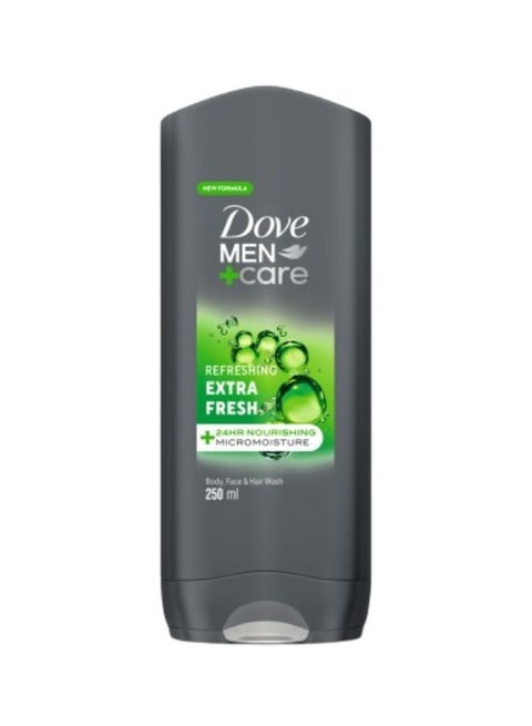 3 In 1 Refreshing Cleanser Extra Fresh Body, Face and Hair Wash