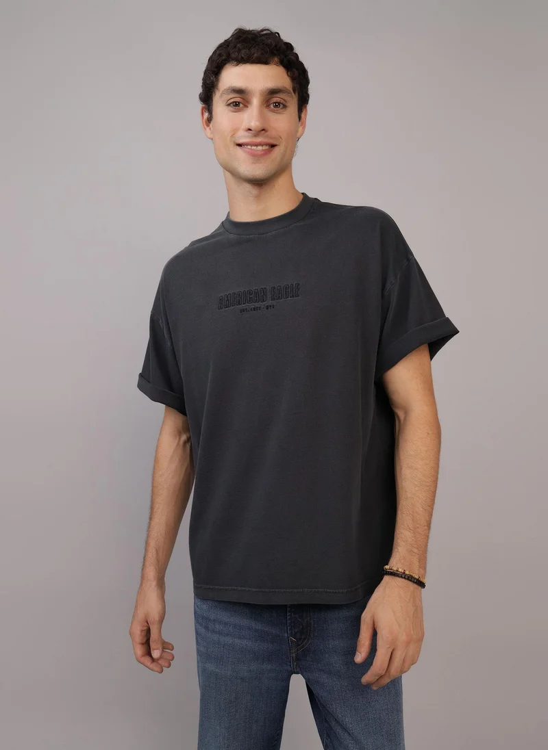 American Eagle Graphic Half Sleeve Crew Neck T-Shirt