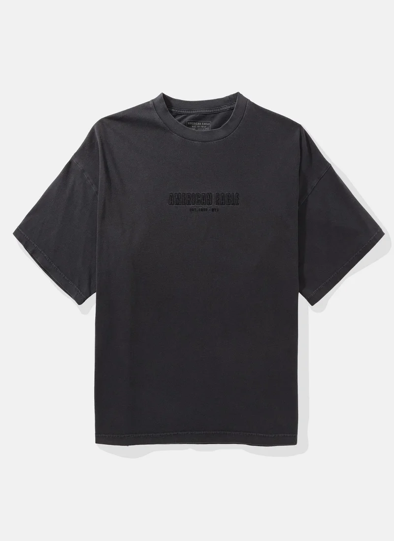 American Eagle Graphic Half Sleeve Crew Neck T-Shirt