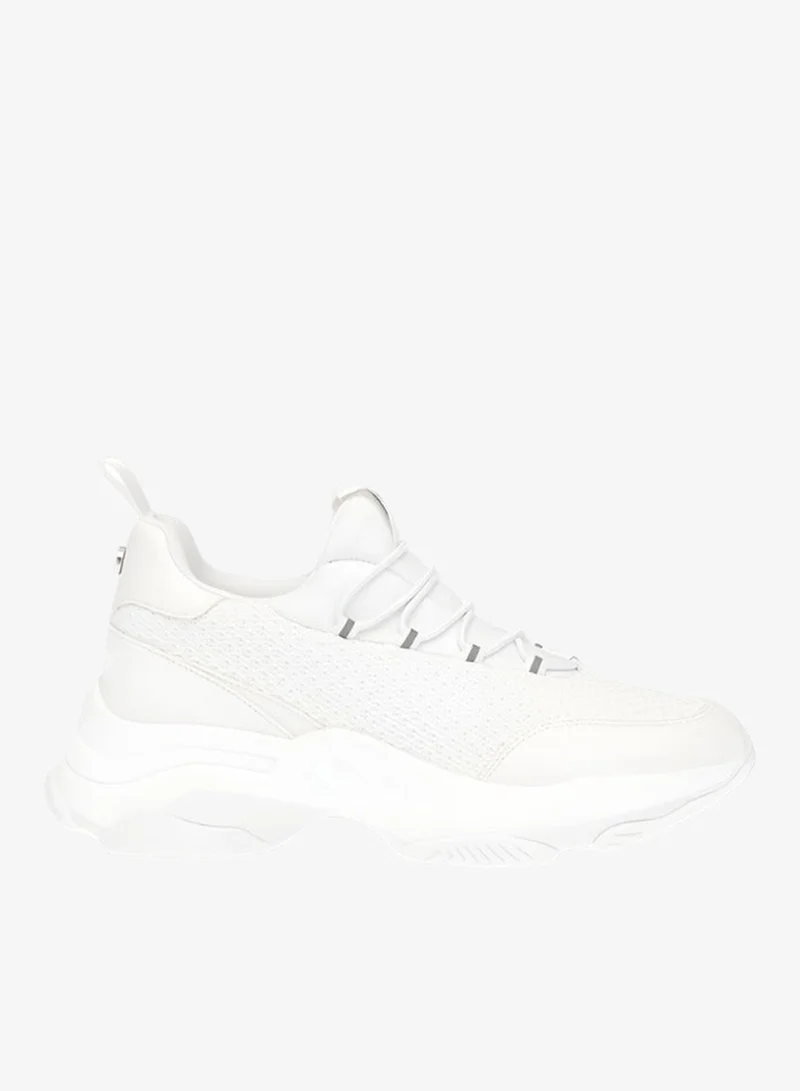Steve madden motif white women's sneakers