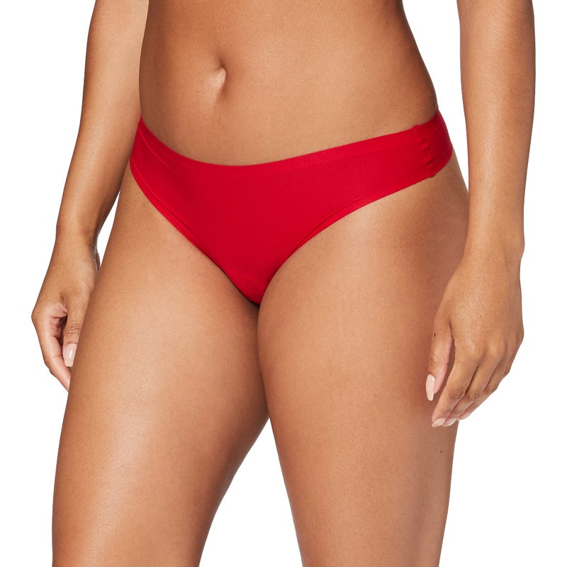 Chantelle Women's Thong, Poppy Red, 1 Pack - Image 1