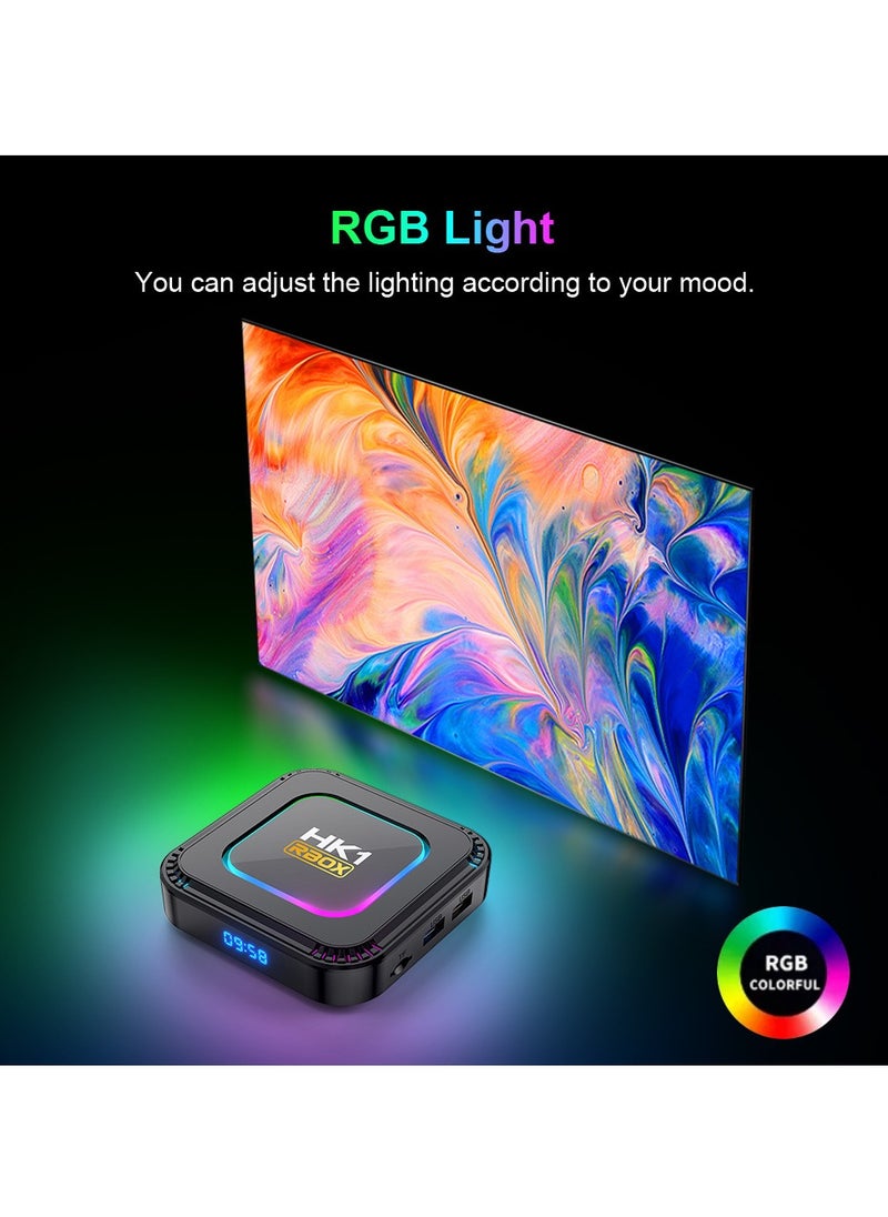 HK - 8K Android 13.0 Smart TV Box with 2.4G/5.8G Wifi6 & Remote,Quad Core ARM Cortex A53 Set Top Boxes - Image 1