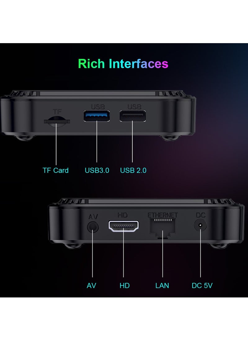 HK - 8K Android 13.0 Smart TV Box with 2.4G/5.8G Wifi6 & Remote,Quad Core ARM Cortex A53 Set Top Boxes - Image 1