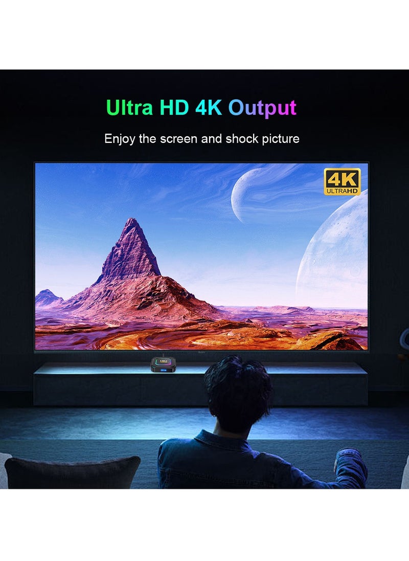 HK - 8K Android 13.0 Smart TV Box with 2.4G/5.8G Wifi6 & Remote,Quad Core ARM Cortex A53 Set Top Boxes - Image 1