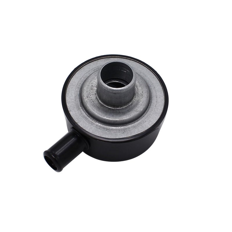 TAKPART Black Round Push In Style Valve Cover Breather with Vent Tube Compatible for 114 Hole Valve Cover - Image 3