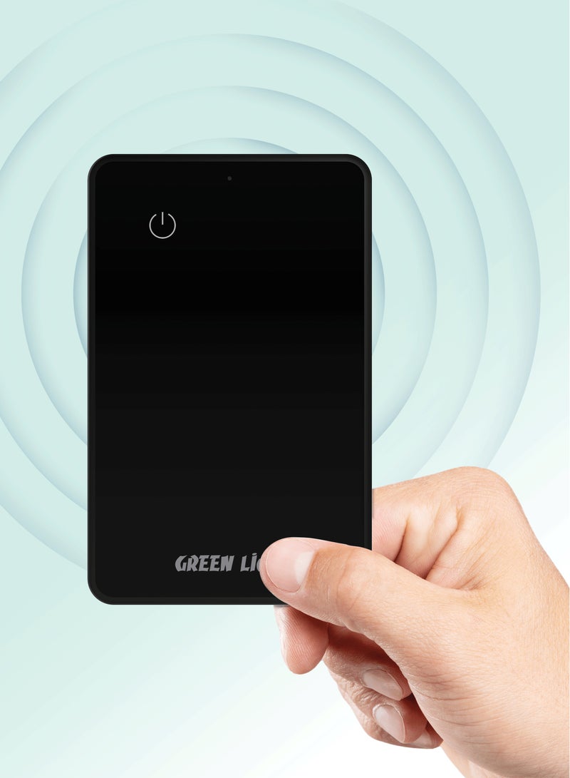 GREEN LION Wallet Mate Card Finder for Safeguarding your Valuable Belongings / Thin & Durable for Wallets and Card Holders - Black - Image 1