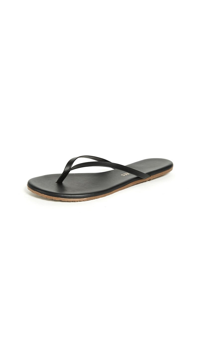 TKEES Women's Liners Flip Flop,Sable, 6 M US - Image 1