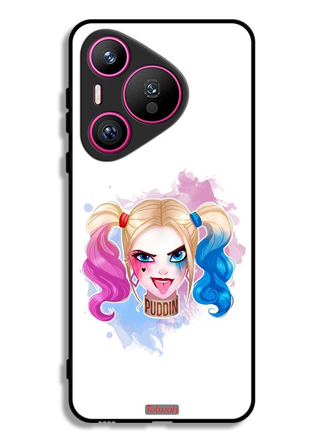 Tolwak Huawei Pura 70 Protective Case Cover Harley Quinn Art - Image 1