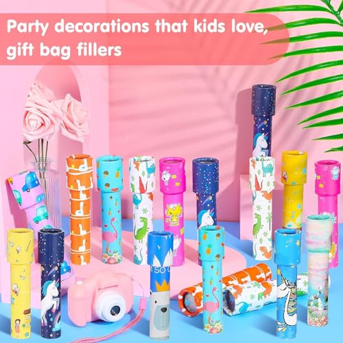 Sillyme 6pc Kaleidoscopes for Kids Return Gifts Birthday Party for Kids - Educational Toys for Party Favors - Return Gifts for Kids Age 8-12 3-5 2 10 - Best Birthday Return Gifts for Kids in Bulk - Image 5
