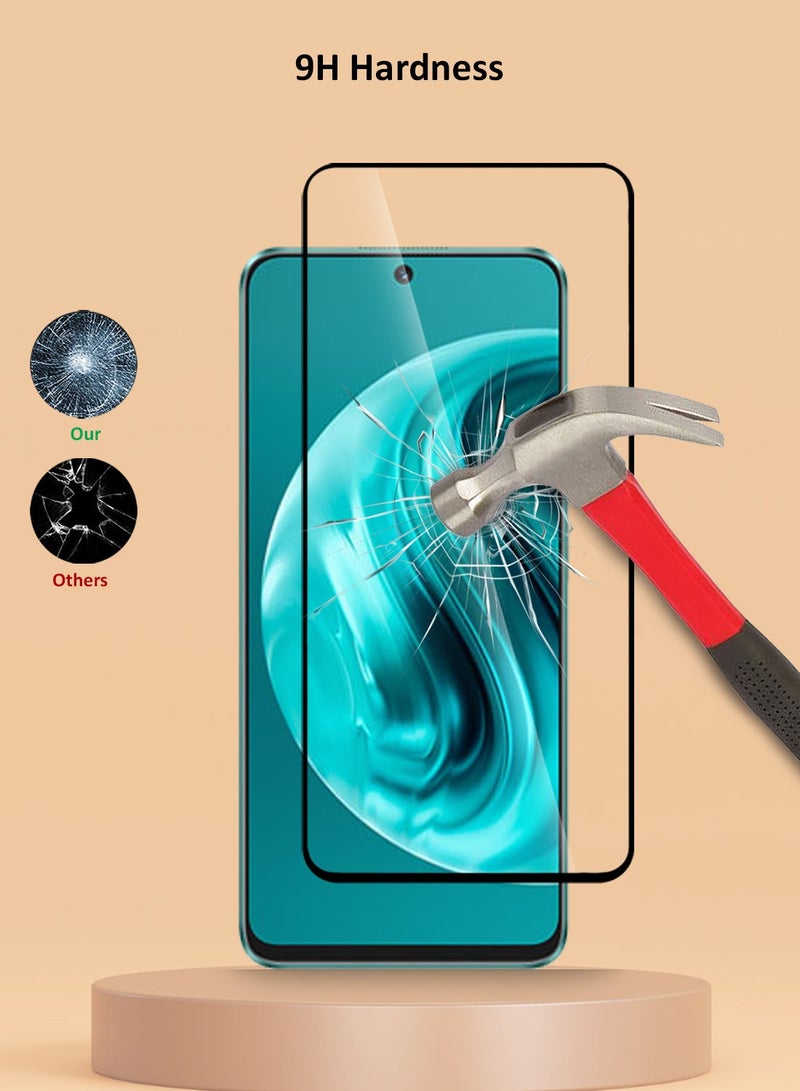 Techie حماية شاشة زجاجية مقسّاة HD بصلابة 9H تغطي كامل الشاشة لهاتف هواوي نوفا 12i - مضادة للخدوش، مضادة لبصمات الأصابع، وتقنية خالية من الفقاعات - Image 3