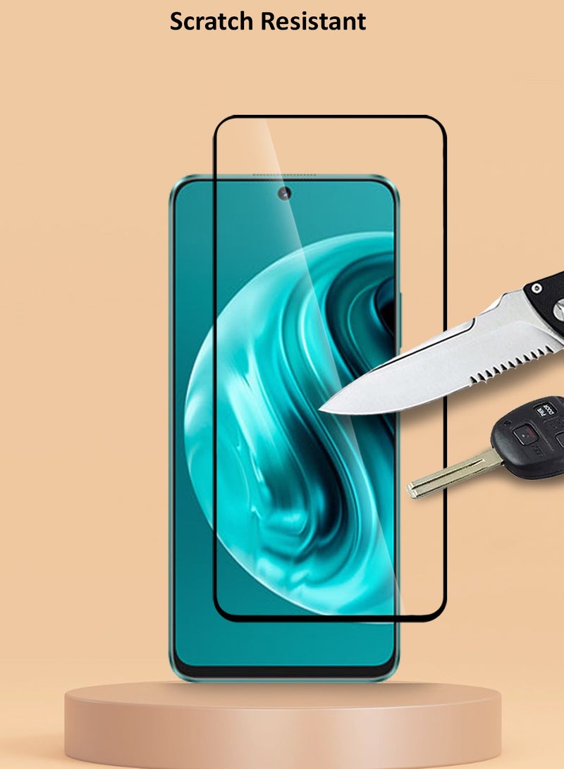Techie حماية شاشة زجاجية مقسّاة HD بصلابة 9H تغطي كامل الشاشة لهاتف هواوي نوفا 12i - مضادة للخدوش، مضادة لبصمات الأصابع، وتقنية خالية من الفقاعات - Image 5