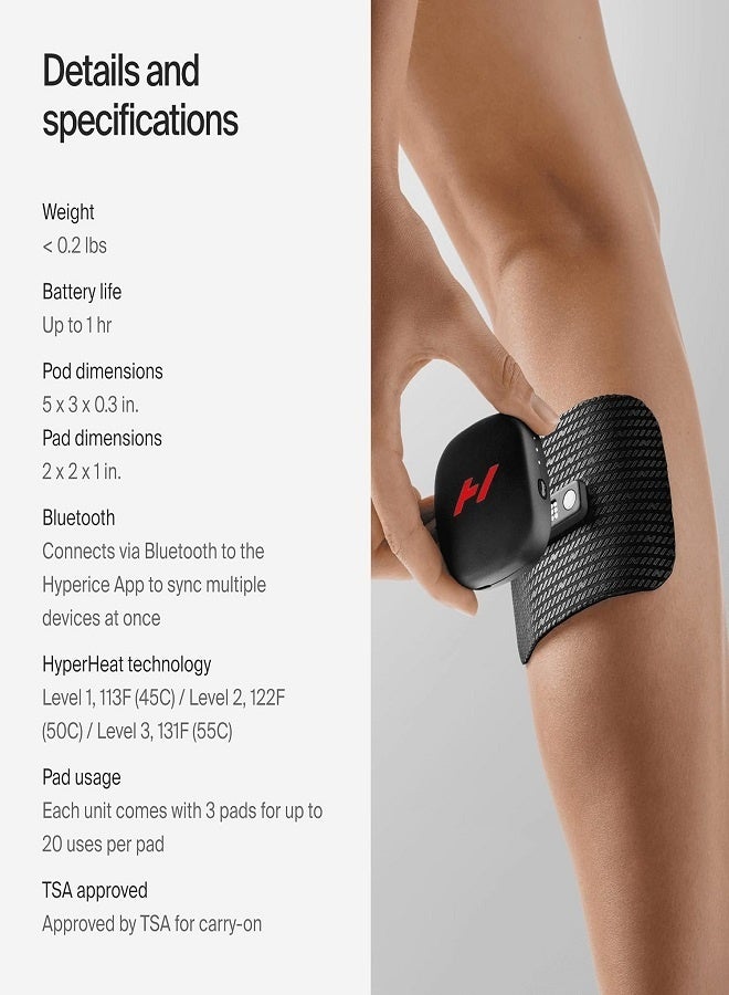 HYPERICE Venom Go - Advanced Heat + Vibration Wearable  - Image 5