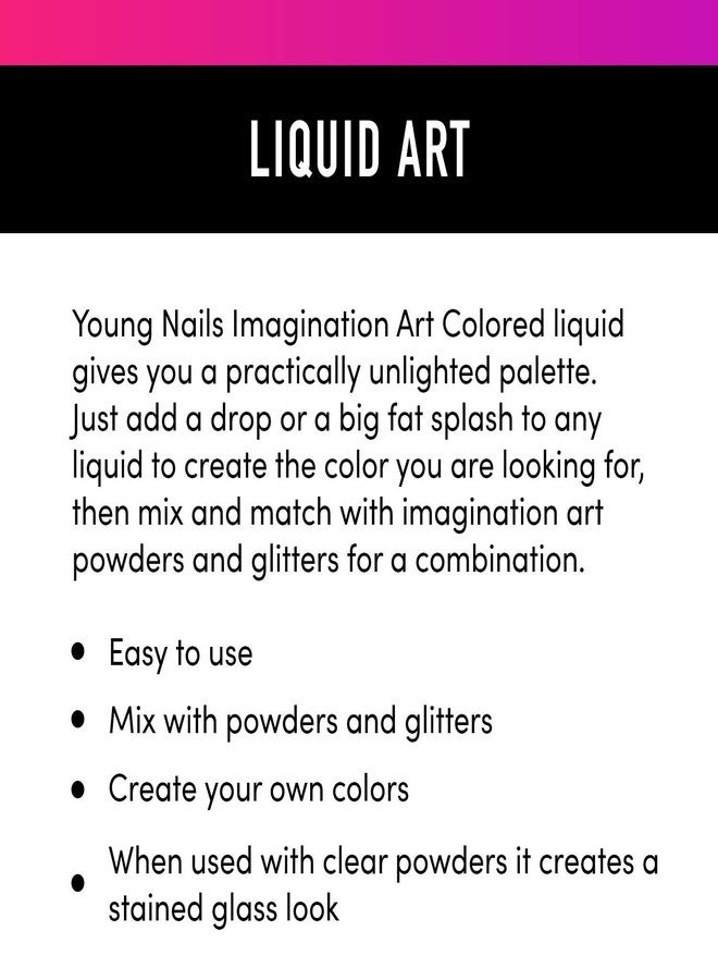 Young Nails Liquid Art, Blue - Image 2