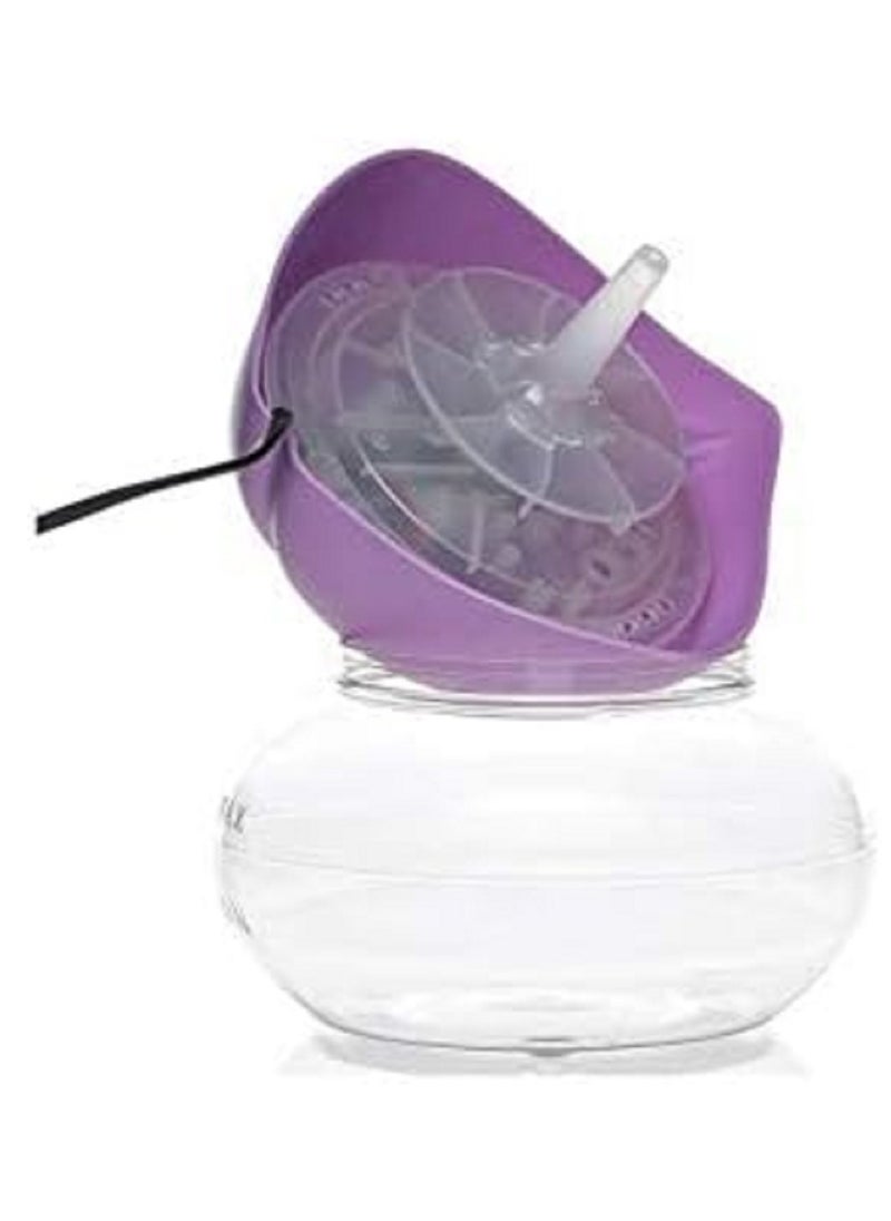 AMM Leaf Shaped Electrical Water Air Refresher Air Revitalizer Air Purifier Air Humidifier-Purple  - Image 2