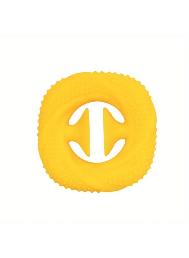 Goolsky 3PCS Silicone Finger Grip Strengthener with Suction Cup - Sound, Non-Slip Hand Rehab Trainer for Post-Surgery Grip Recovery, Durable PVC and, Blue and Yellow, Hand Gripper for Rehabilitation and Muscle Building - Image 3