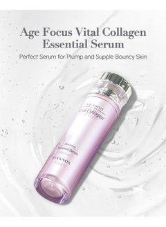 Isa Knox Age Focus Vital Collagen Essential Serum (2.4Fl Oz) Korean Skin Care Ampoule By Lg Beauty. Hydrolyzed Collagen Vitamins C B12 & E  - Image 5