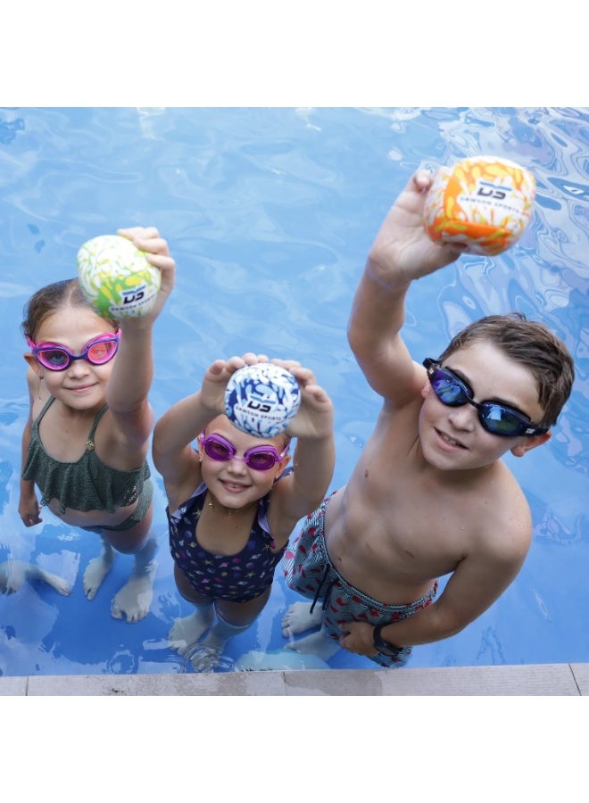 Dawson Sports Beach Splash Ball Set, 3.5 Inch, set of 4 - Image 5
