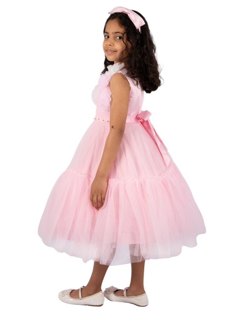 D'Daniela Floral Tulle Dress - Image 3