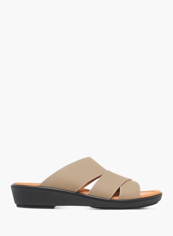 ال بي ال من شو اكسبرس Men Solid Slip-On Arabic Sandals