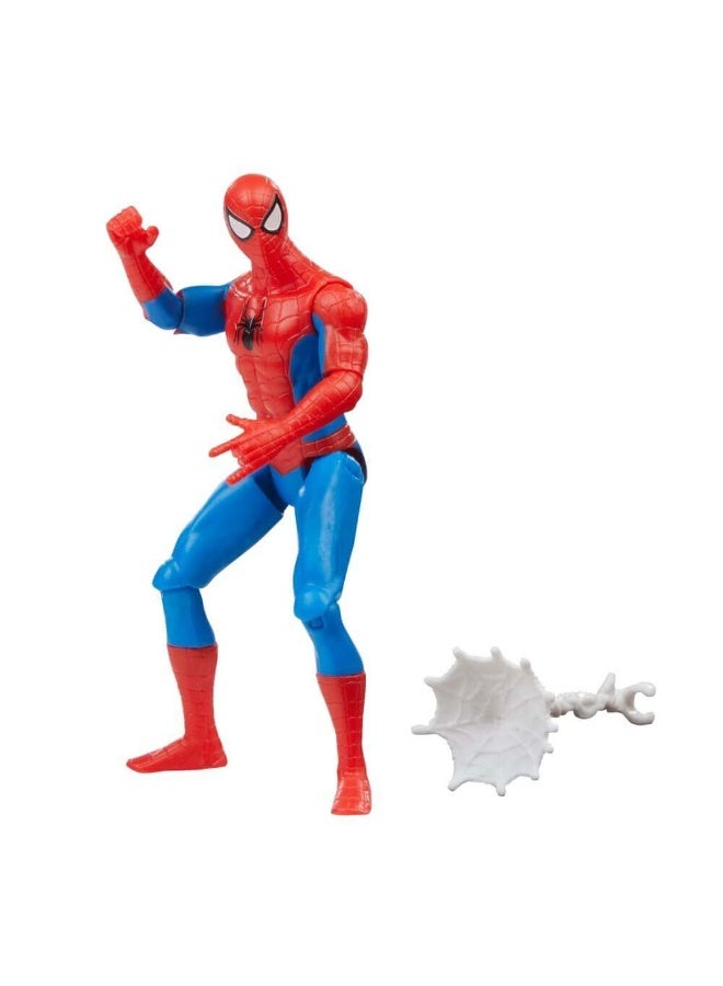 MARVEL تمثال عمل مارفل سبايدر مان من سلسلة الأبطال الملحمية (10 سم) - Image 1