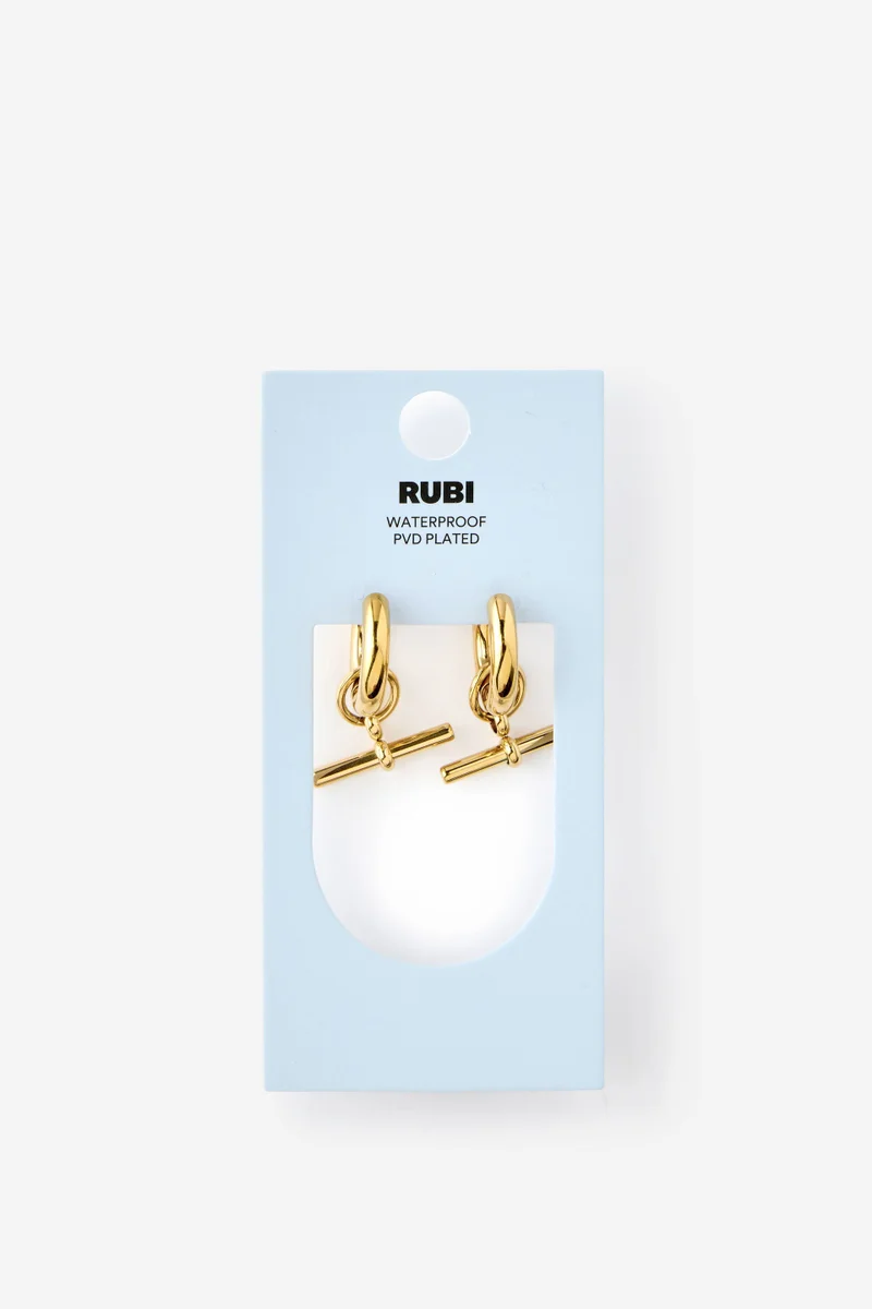 Rubi  Waterproof Charm Hoop Earring for Women | Best Price UAE