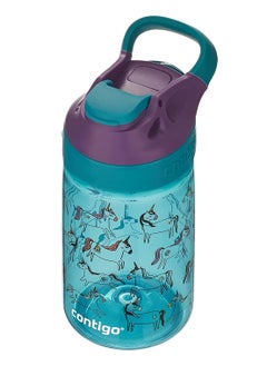 Contigo Contigo GIZMO Sip Water Bottle for Children, Sturdy BPA-Free, Leak-Proof, Intuitive Operation at the Press of a Button, Easy Cleaning, for Nursery, School, Sports, 420 ml  - Image 1