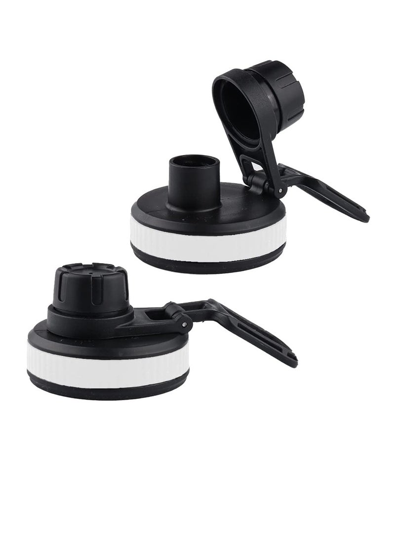 Excefore 32 oz Glass Water Bottle with Time Marks and Silicone Sleeve - Flip Lid, Motivational Water Bottles for Hydration, Reusable, Wide Mouth, Leakproof, 1 Liter Glass Drinking Bottle, BPA Free - Image 3