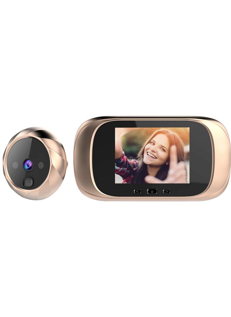 Digital Door Viewer Peephole Camera with 2.8 Inch LCD Screen, Night Vision, Photo Capture, Home Security Monitoring
