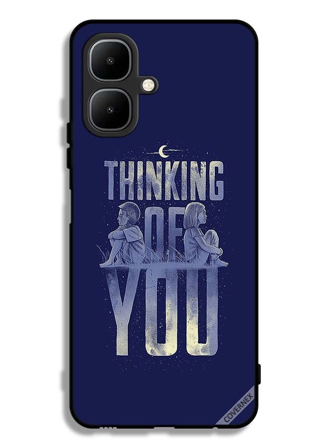 Covernex Tecno Pop 10 Protective Case Cover Thinking Of You