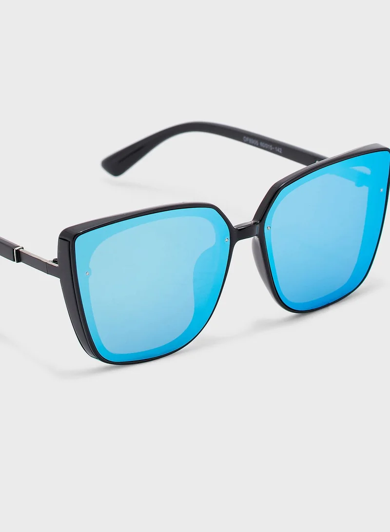 Ginger Mirrored lens Polarized Sunglasses